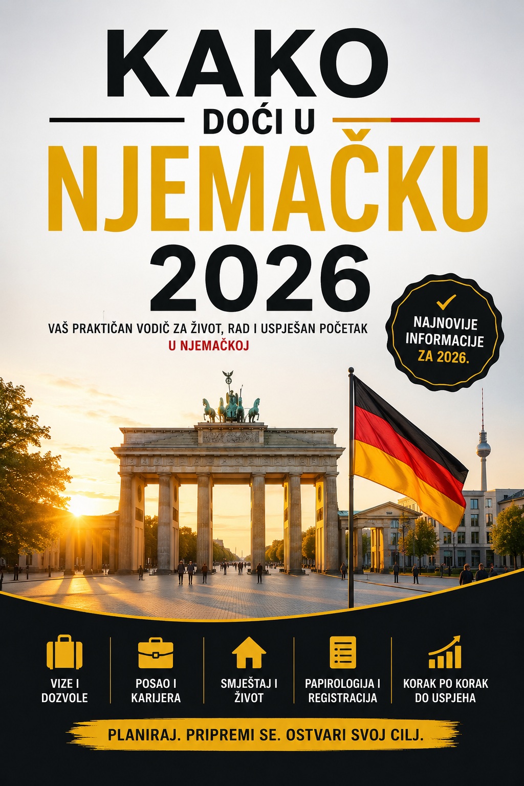 Kako doći u Njemačku 2026